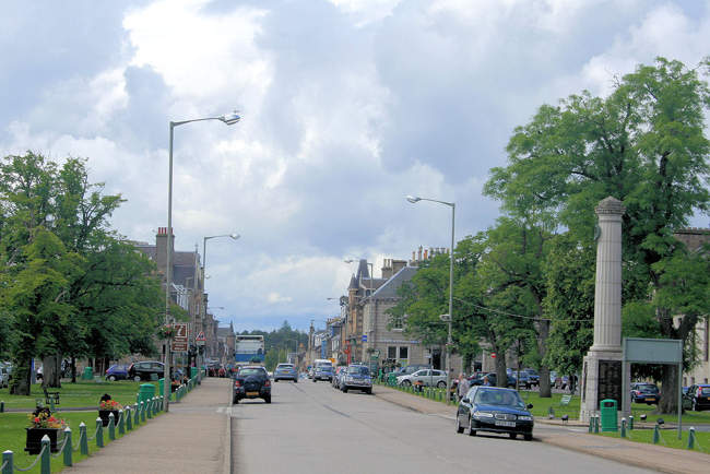 © John McLeish www.images-scotland.com View of Grantown-on-Spey © John McLeish www.images-scotland.com