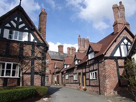 The village of Great Budworth &copy; Peter Riley