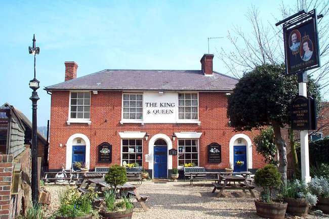 The 'King and Queen' &copy; Derek Squires