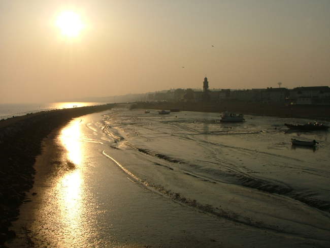 Herne Bay, looking East across harbour from harbour entrance © Andrew Nash Herne Bay, looking East across harbour from harbour entrance - © Andrew Nash