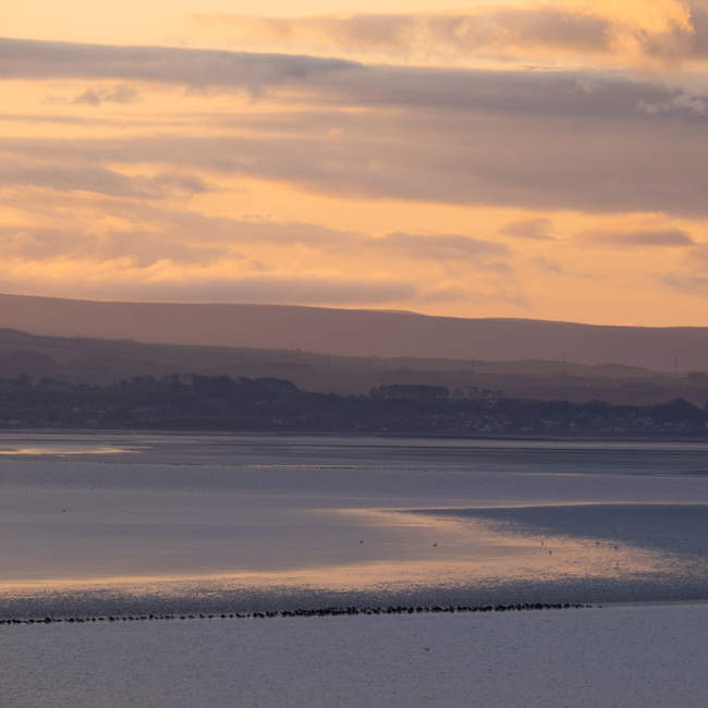 Sunrise over Morecambe Bay
