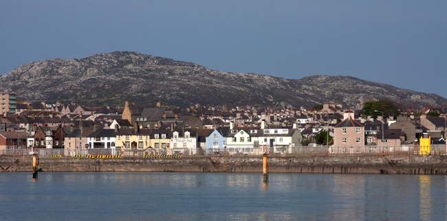 View of Holyhead Harbour