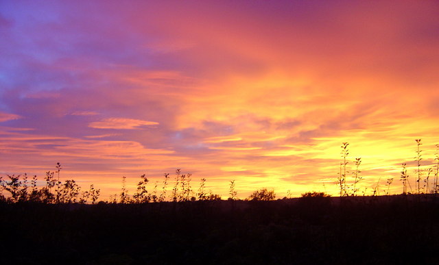 Sunset at Hook Norton