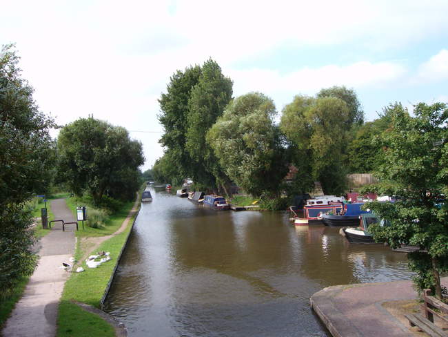 Paths by the Canal &copy; Shirley Leedham
