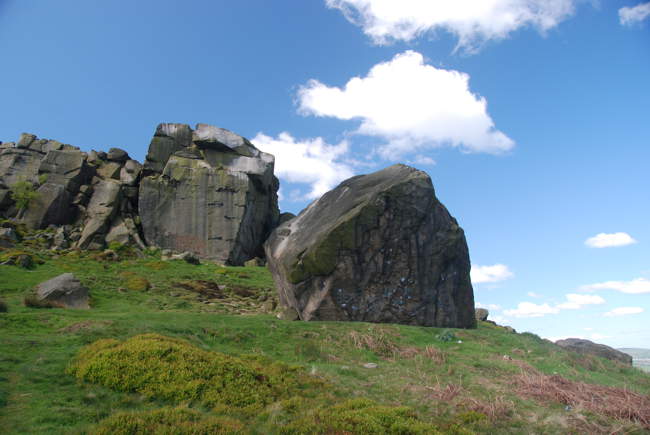The Cow & Calf Rocks &copy; Philip Moon (Hkt.B)