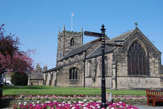 All Saints Church Ilkley Town Centre &copy; Philip Moon (Hkt.B)