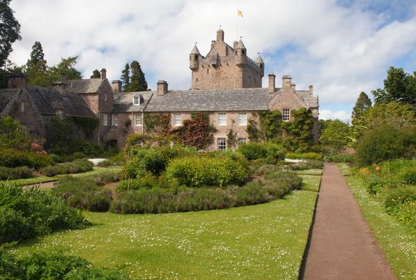 Cawdor Castle from the gardens
