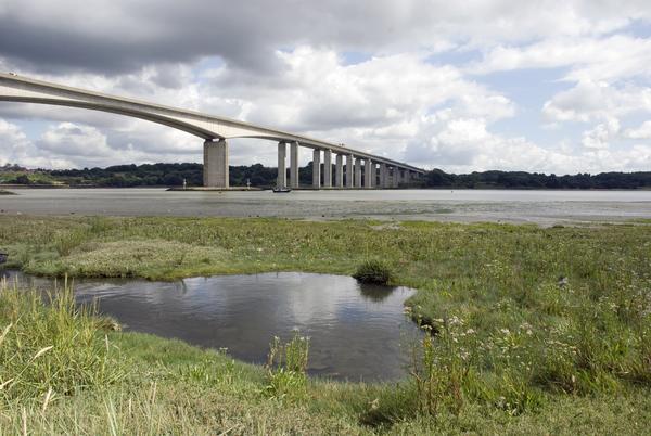Orwell Bridge, Ipswich, Suffolk