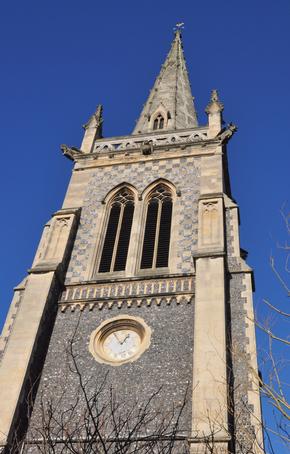 St Mary-le-Tower Church in Ipswich