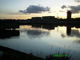 Mancheter Ship Canal from Irlam &copy; Sharon Taylor
