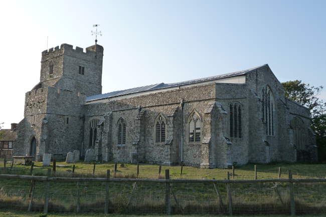 Ivychurch church from side &copy; Celia Heritage