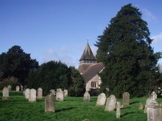 Graveyard and Church Kings Somborne &copy; John Werrett