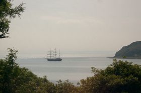 Setting sail from Lamlash &copy; John & Louise Cunningham 