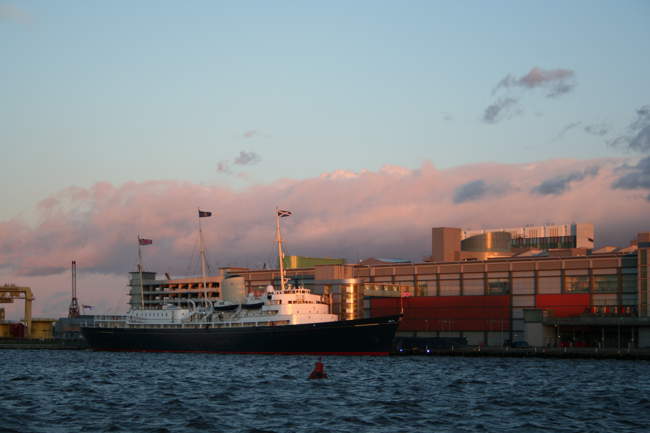 The Royal Yacht Britannia, Leith &copy; Ian Dick