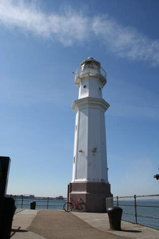 Newhaven Lighthouse near Leith &copy; Ian Dick
