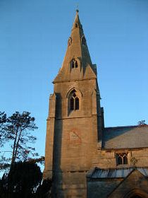 Church in Lenton &copy; Peter Harden