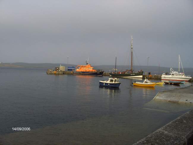 Lerwick Harbour and Lifeboat &copy; James E Craig