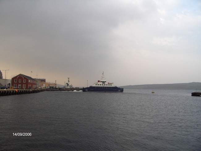 Bressay Ferry arriving at Lerwick &copy; James E Craig