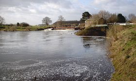 Linton lock, weir and fish ladder &copy; Allan Taylor