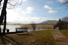Llangors Lake, Late evening &copy; chloe stephens