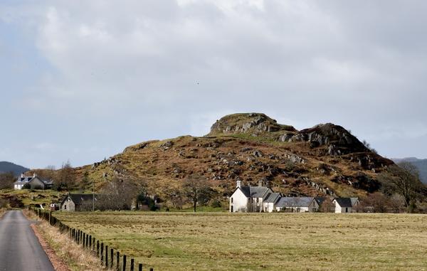 Dunadd Hill Fort an ancient seat for the Kings of Dalradia, Argyll