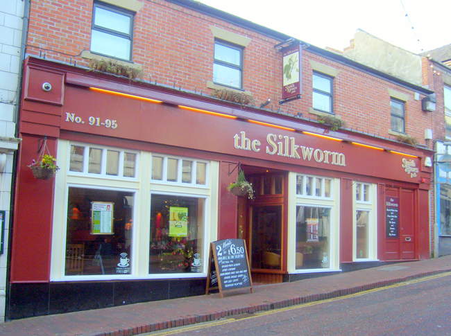 The silkworm pub &copy; Dale Miles