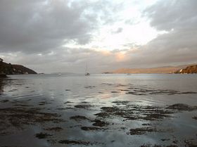 Sun setting looking out towards Llandudno &copy; Sharon Taylor