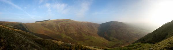 The Devil's Beeftub valley near Moffat, Dumfriesshire used to hide stolen cows!