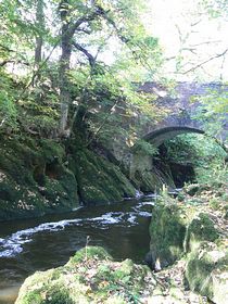 the Teifi at Henllan bridge &copy; Sally Pearce 
