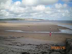 Newton beach[Ogmore by Sea in the distance] &copy; Philip Cookson