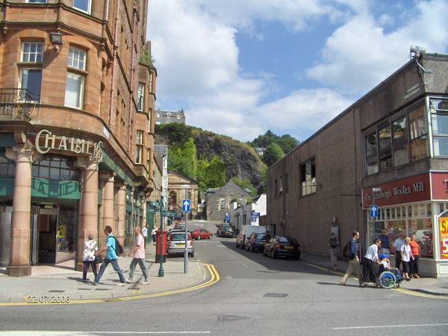 Oban, looking up to the Folly &copy; James Craig
