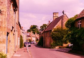 Oddington high street &copy; Pamela