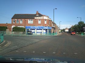 Walker Road St. Anthonys road junction &copy; Keith Laws