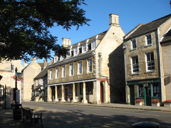 School bookshop, Market Place, Oundle. &copy; Roger Gurney