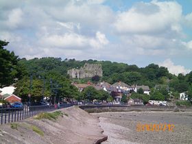 Oystermouth Castle &copy; Philip Cookson