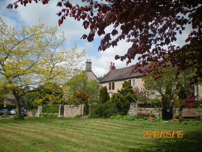 An attractive corner of Parwich &copy; Philip Cookson