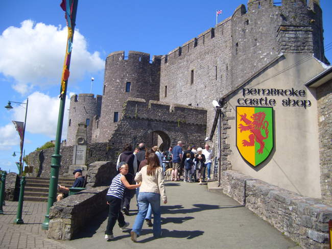 Great family day out at Pembroke Castle &copy; Wayne Davies