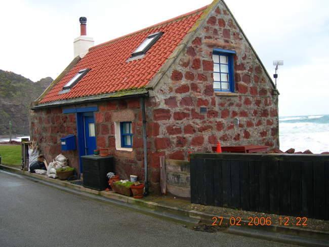 An old net store Pennan &copy; Susan Johnson