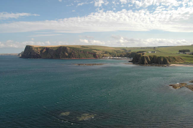 North Sea and Aberdeenshire coastline