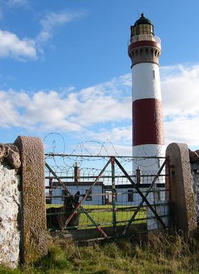 Buchanness Lighthouse near Peterhead