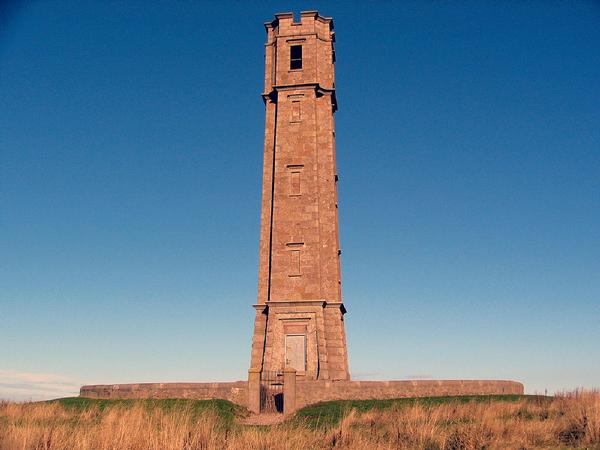 Reform Tower, built in 1832  in Peterhead, Scotland