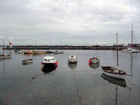 Port St Mary Harbour &copy; Christopher Jones Photography 2007
