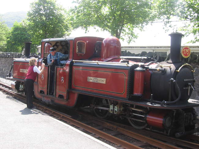 Steam train Ffestiniog &copy; Marion Mitchell