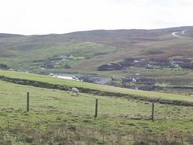 View of Quarff &copy; Dave Ferris