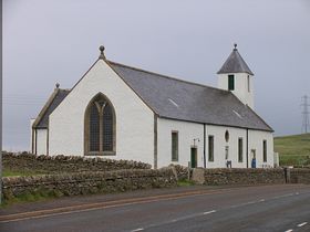 Reay Church &copy; Barbara Weller