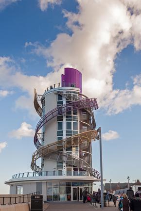 Redcar Beacon - 80ft high and has seven floors.