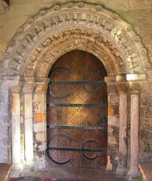 The Norman door , St Mary's Church, Riccall &copy;  Peter R. Williamson 2007