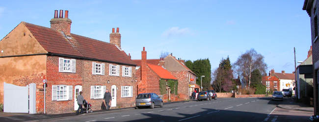 Main Street Riccall Spring 2007 &copy;  Peter R Williamson  