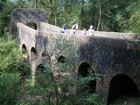 The 7 arch bridge[part of the Rivington terraced garden's] &copy; Philip Cookson