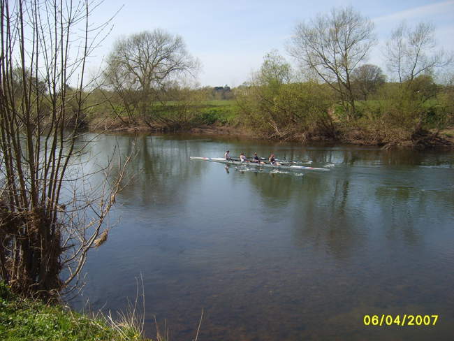 View of river Ross-on-Wye